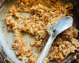 A picture of step 2 of Coconut Rice.