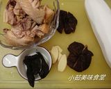 老菜脯雞湯的食譜步驟1照片