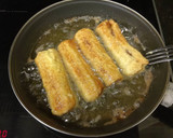 Foto del paso 7 de la receta: Torrijas enrolladas rellenas de crema de chocolate