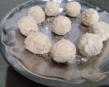 A picture of step 6 of Nariyal Ladoo.