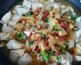 A picture of step 6 of Cheesy Sun-dried Tomato, Basil & Mozzarella Creamy Chicken.