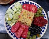 Foto del paso 2 de la receta Tabulé con acompañamiento vegetal