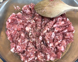 Foto del paso 1 de la receta: Hamburguesa de alcaparras y bacon