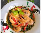 Foto langkah ke 5 dari resep Cah Kangkung Udang.