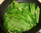 蒜炒A菜的食譜步驟3照片