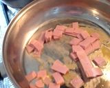 Foto del paso 1 de la receta: Fettuccini con salsa Alfredo y jamón