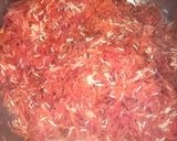 A picture of step 3 of Gajar ki kheer.