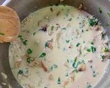 Foto del paso 7 de la receta: Tallarines con Salsa de Verdeo, Champiñones y Pollo