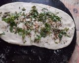 A picture of step 8 of Garlic naan.