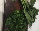 Foto del paso 1 de la receta: Bocadillos de Espinaca y papa