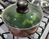 Foto del paso 1 de la receta: Hamburguesas de brócoli rellenas con queso