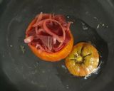 Foto del paso 6 de la receta: Tomate relleno con remolacha y cebolla