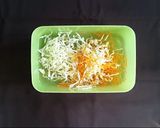 Foto langkah ke 8 dari resep Chicken Egg Roll + Salad ala HOKBEN | No Blender/Foodprocessor.