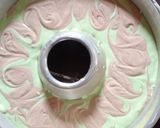 Foto langkah ke 4 dari resep Bolu kukus pandan coklat.