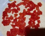 A picture of step 8 of Pizza Margherita.