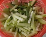 Foto langkah ke 1 dari resep Tumis Labu Kacang Panjang.