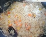 A picture of step 7 of Sweet Corn pulao.
