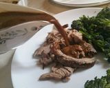 A picture of step 15 of Roast lamb with special gravy.