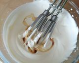 A picture of step 12 of Vickys Easter Creme Egg Cheesecake GF DF EF SF NF Vegan.