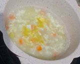 Foto langkah ke 5 dari resep Mpasi 6+ Bubur Telur Puyuh.
