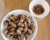 Hình bước làm 6 của món Ốc hương xào bơ tỏi