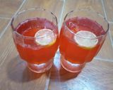A picture of step 4 of Lemonade Rooh Afza Drink.