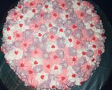 Foto langkah ke 8 dari resep Brownies kukus Valentine *no mixer* (base cake).