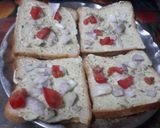 वेज सैण्डविच(veg sandwich recipe in hindi) रेसिपी चरण 2 फोटो