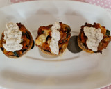 Foto del paso 5 de la receta: Tapa champiñón con vegetales y mousse de aceite de trufa