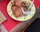Foto del paso 4 de la receta: Filetes a la plancha con champiñones/ filete a la plancha con huevos revueltos