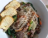Foto langkah ke 5 dari resep Japchae Bihun Korea.