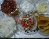 A picture of step 1 of Burittos Bowl.