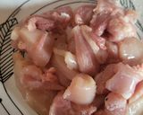 Foto del paso 1 de la receta: Salteado de pollo con garbanzos y hortalizas al curry