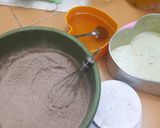 Foto langkah ke 1 dari resep Cake Coklat Moist Eggless No Mixer.