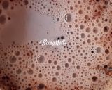 A picture of step 3 of Chocolate Walnut Hot Milk.