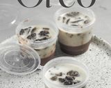 Foto langkah ke 4 dari resep Puding Oreo.