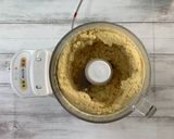 A picture of step 5 of Delicious Hummus made with Shiitake powder.