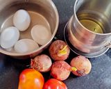 A picture of step 1 of Dhaba style egg curry simple and yummy recipe.