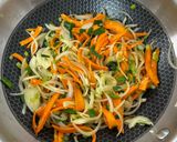A picture of step 7 of Cabbage Egg Stir Fry.