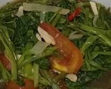 Foto langkah ke 4 dari resep Tumis Kangkung Belacan.