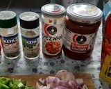 A picture of step 2 of Spicy Peri peri American vegetable pasta masala.