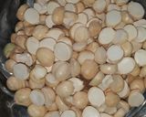 A picture of step 1 of Oats and roasted chana dal pancakes.