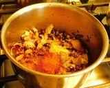 A picture of step 3 of Chana masala (chole).