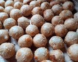 Foto langkah ke 4 dari resep Onde-onde ubi isi kacang hijau.