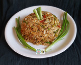 शेजवान फ्राइड राइस (schezwan fried rice recipe in Hindi) रेसिपी चरण 5 फोटो