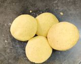 A picture of step 2 of Jackfruit Flour Roti.