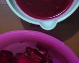 Foto langkah ke 3 dari resep Puding buah naga (SNACK MPASI 6+) #simple #3bahan #antigtm.