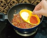 A picture of step 6 of CHATPATA RAJMA WRAP/RED KIDNEY BEANS BURRITOS.