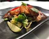 A picture of step 5 of Roasted charsui pork belly with asian slaw.