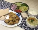 Falafel platter recipe step 1 photo